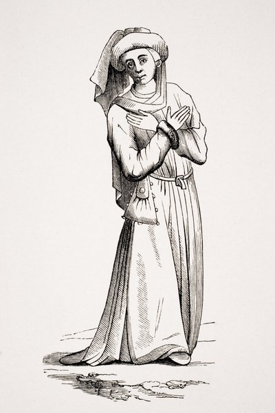 Barrister, After a Drawing in a 15th Century Manuscript, from 